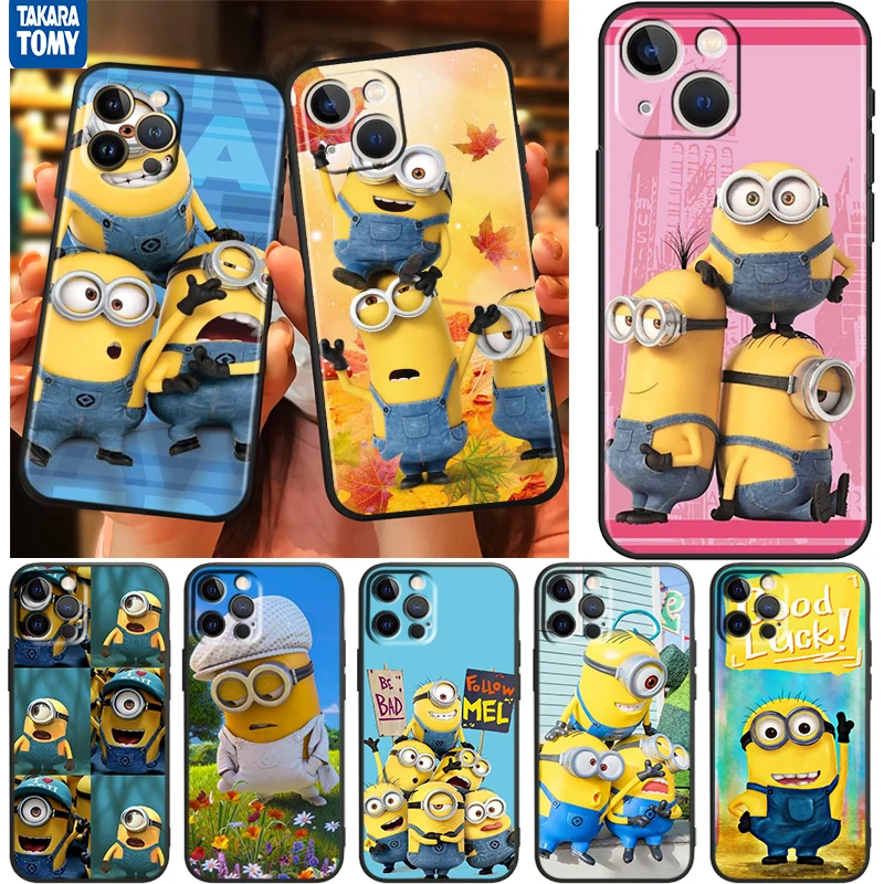 Anime Boy Minions Bob For Apple iPhone 13 12 11 Pro Max Mini XS Max X XR 6 7 8 Plus 5S SE2020 Soft Black Phone Case Cover Capa
Anime Boy Minions Bob For Apple iPhone 13 12 11 Pro Max Mini XS Max X XR 6 7 8 Plus 5S SE2020 Soft Black Phone Case Cover Capa