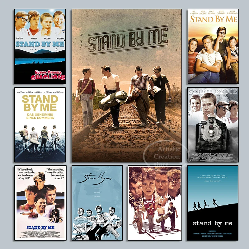 Stand By Me, классический фильм, ретро, винтажный художественный принт, ПВХ плакат, полипропиленовый клей, прозрачный, водонепроницаемый, готовы...
Stand By Me, классический фильм, ретро, винтажный художественный принт, ПВХ плакат, полипропиленовый клей, прозрачный, водонепроницаемый, готовы...