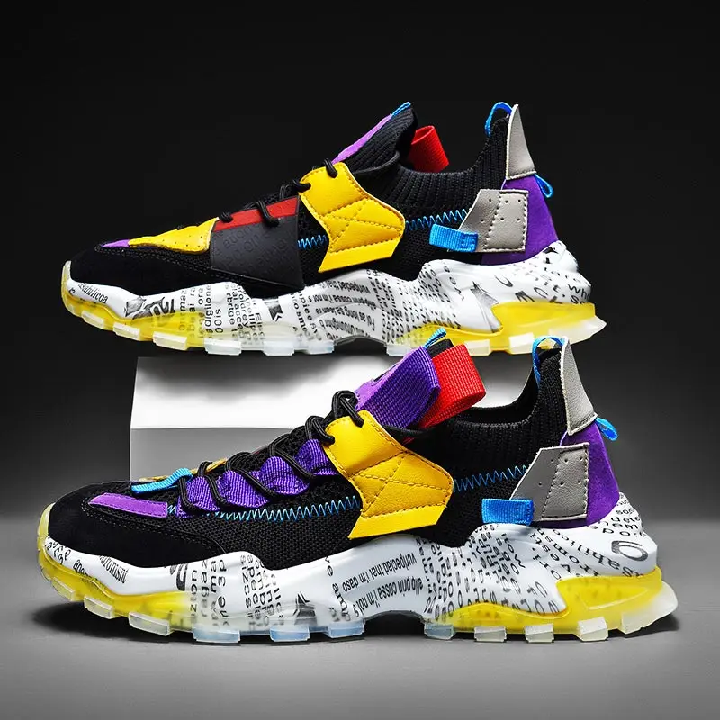 Platform Thick Bottom Sock Sneakers Mens Running Trainers White Sports Shoes Men Sneakers Man Sport Knit Tennis Knitted GME-2249
Platform Thick Bottom Sock Sneakers Mens Running Trainers White Sports Shoes Men Sneakers Man Sport Knit Tennis Knitted GME-2249