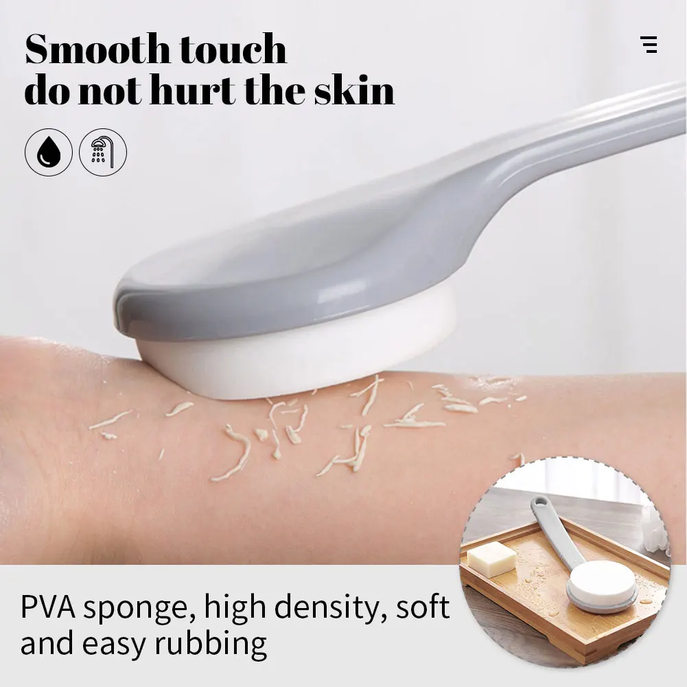 Body Scrubs Soft Sponge Brush With Long Handle Back Body Brush Bath Shower Scrubber Skin Exfoliating Cleaning Brush Bathing Tool
Body Scrubs Soft Sponge Brush With Long Handle Back Body Brush Bath Shower Scrubber Skin Exfoliating Cleaning Brush Bathing Tool