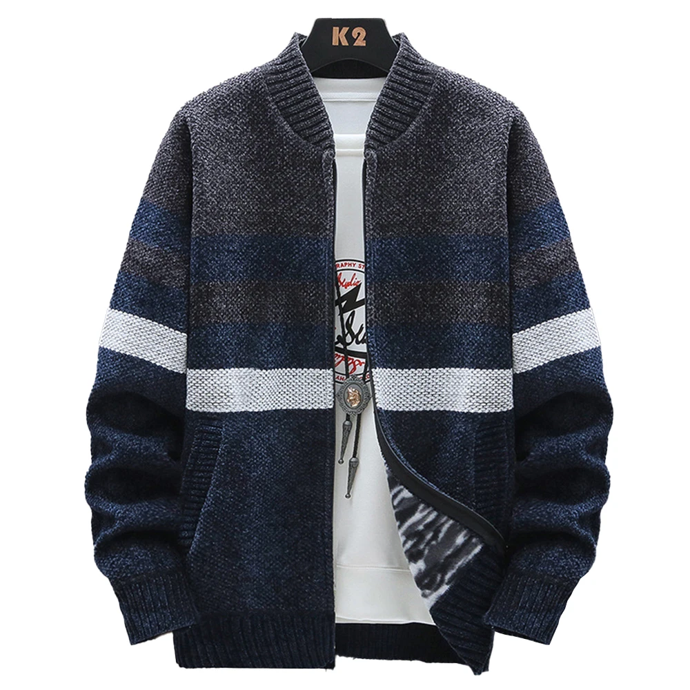 Tops Men Cardigan Fleece Jacket Knit Knitted L-3XL L-XXXL Long Sleeve Mens Plus Size Soft Sweater Thick Hot Sale
Tops Men Cardigan Fleece Jacket Knit Knitted L-3XL L-XXXL Long Sleeve Mens Plus Size Soft Sweater Thick Hot Sale