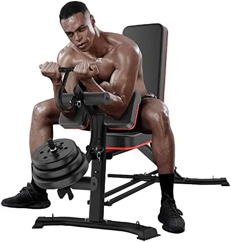 Weight Bench, Adjustable Strength Training Bench for Home Gym Full Body Workout Equipment
Weight Bench, Adjustable Strength Training Bench for Home Gym Full Body Workout Equipment