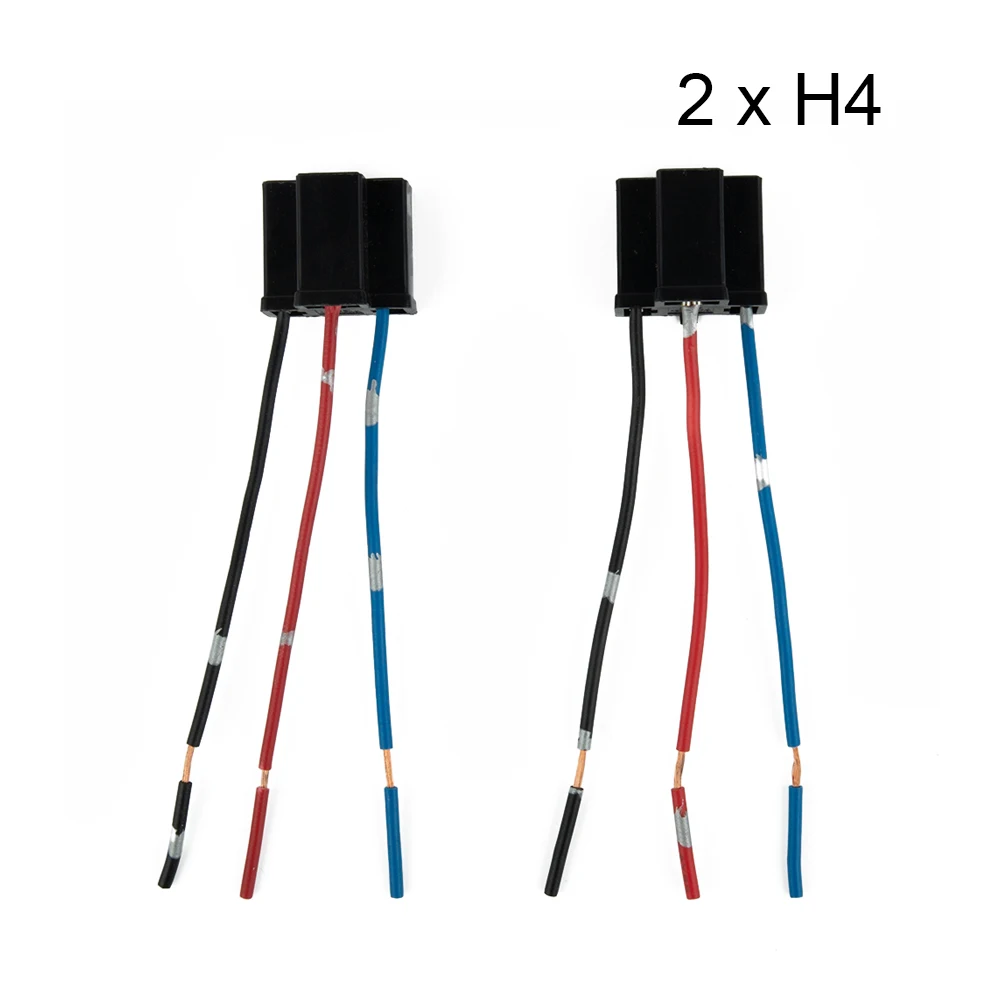 2X H4 3 Pin Headlight Socket Replacement Repair Bulb Holder Connector Plug Wire Socket Lighting Bulbs Car Truck Accessories
2X H4 3 Pin Headlight Socket Replacement Repair Bulb Holder Connector Plug Wire Socket Lighting Bulbs Car Truck Accessories