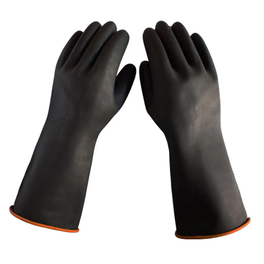 Industrial Gardening Household Black Oil Heavy Duty Chemical Gloves Latex Safety Work Resist Acid Protective Long Gauntlets
Industrial Gardening Household Black Oil Heavy Duty Chemical Gloves Latex Safety Work Resist Acid Protective Long Gauntlets