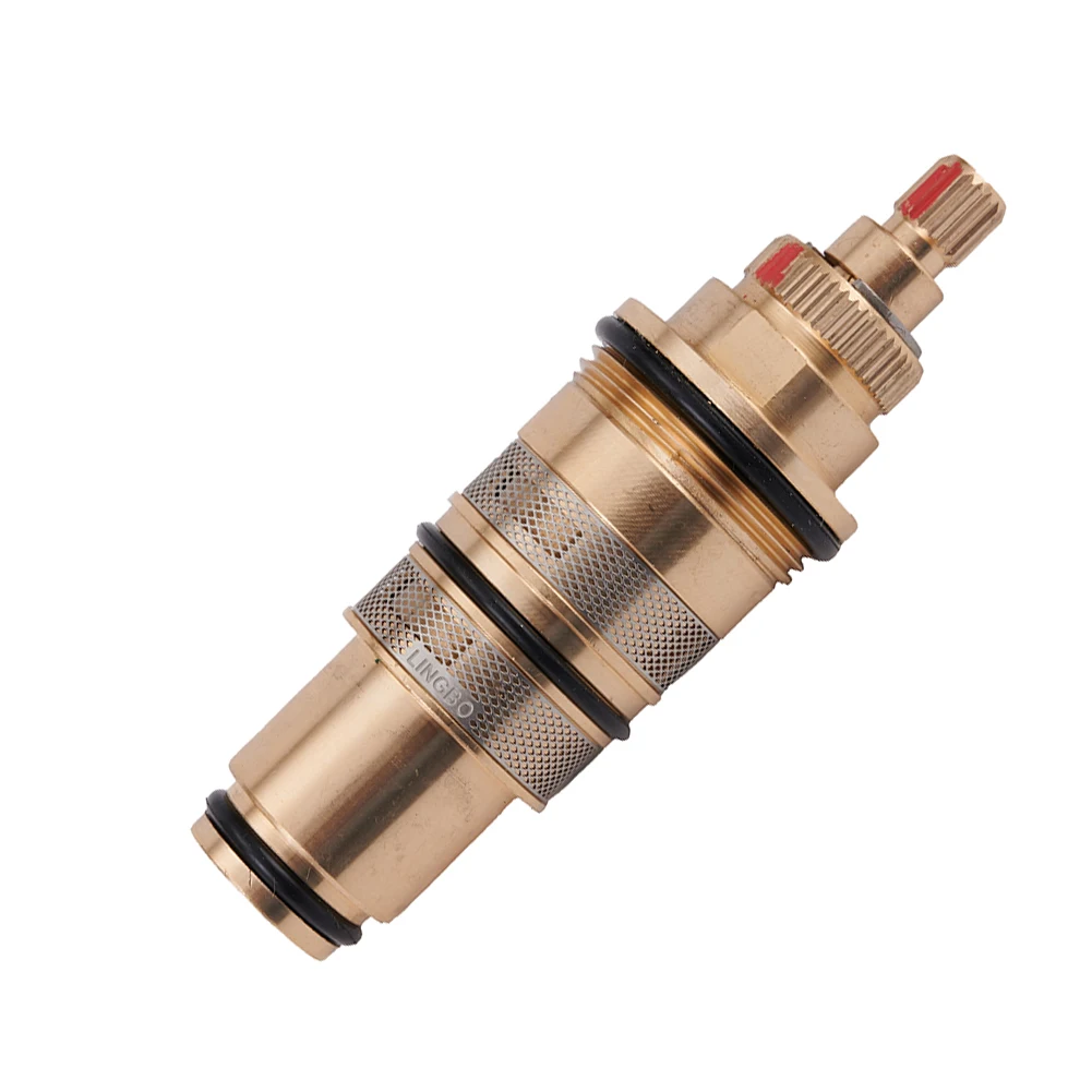 Thermostatic Shower Cartridge Brass Valve Spool Faucet Cartridge Bath Shower Temperature Клапан Для For Bathroom Kitchen
Thermostatic Shower Cartridge Brass Valve Spool Faucet Cartridge Bath Shower Temperature Клапан Для For Bathroom Kitchen