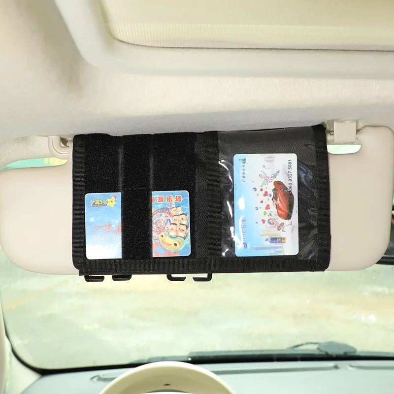 

Для 2011-15 Fiat 500 Черный Автомобильный Стайлинг Многофункциональный Солнцезащитный козырек сумка для хранения с несколькими портами аксессуары для модификации интерьера автомобиля