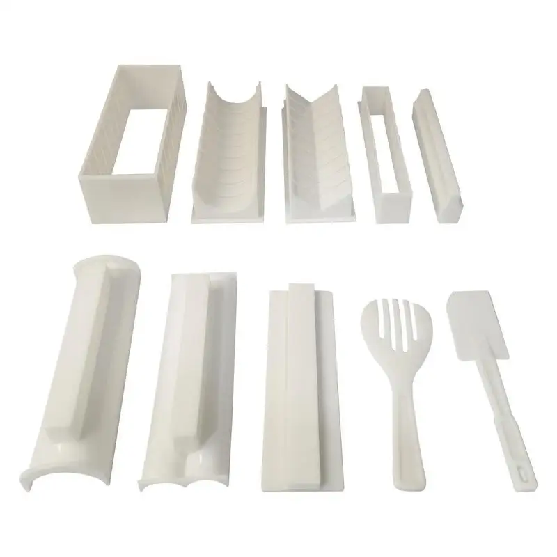 DIY Sushi Mold Sushi Making Kit Sushi Making Kit Deluxe Edition Sushi Mold Complete Sushi Maker Kit 10PCS Home Sushi Mold Press
DIY Sushi Mold Sushi Making Kit Sushi Making Kit Deluxe Edition Sushi Mold Complete Sushi Maker Kit 10PCS Home Sushi Mold Press