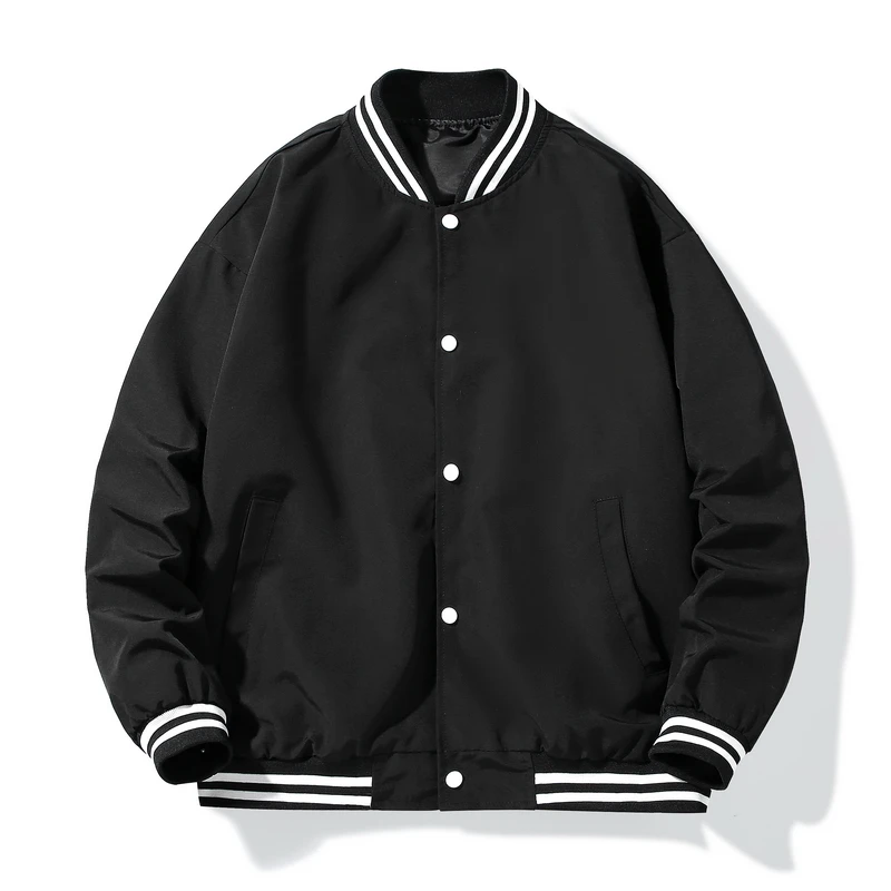 

Men's jackets bomber jacket varsity baseball jacket windbreakers oversize hip hop outerwear for college couples Clothing Custom