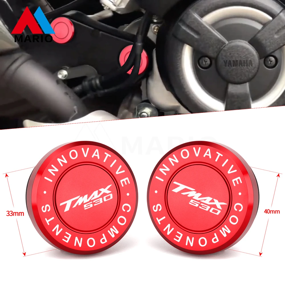 For YAMAHA TMAX 530 SX TMAX530 DX 2017 2018 -2021 TMAX560 T-MAX 560 Techmax 2020- 2022 Motorcycle Frame Hole Caps Plug Cover 2pc
For YAMAHA TMAX 530 SX TMAX530 DX 2017 2018 -2021 TMAX560 T-MAX 560 Techmax 2020- 2022 Motorcycle Frame Hole Caps Plug Cover 2pc