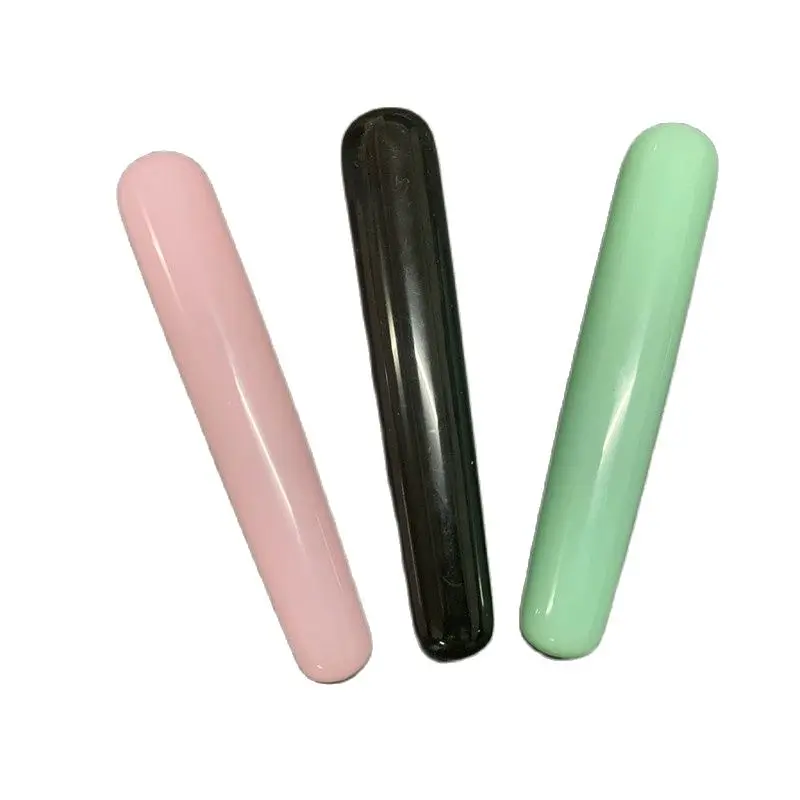 Rose Quartz Natural Jade Crystal Massage Wand Stone Body Massage Stick GuaSha Scraping Face Massager Bar Face Scraping Board 
Rose Quartz Natural Jade Crystal Massage Wand Stone Body Massage Stick GuaSha Scraping Face Massager Bar Face Scraping Board