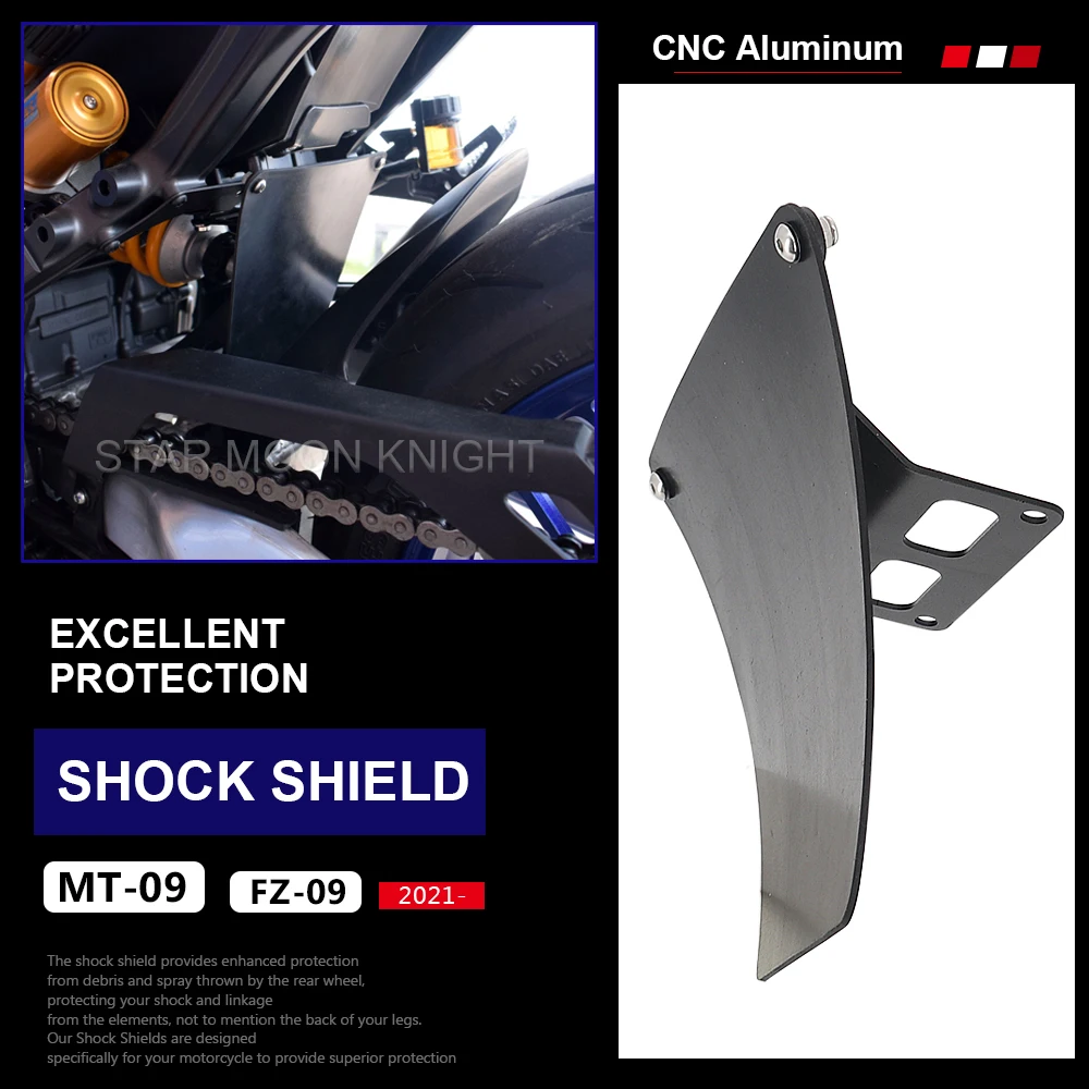 Motorcycle Accessories Absorber Shock Shield Protect Plank Mudguard Rear Hugger Fender For Yamaha MT-09 MT09 MT 09 SP 2021 2022-
Motorcycle Accessories Absorber Shock Shield Protect Plank Mudguard Rear Hugger Fender For Yamaha MT-09 MT09 MT 09 SP 2021 2022-