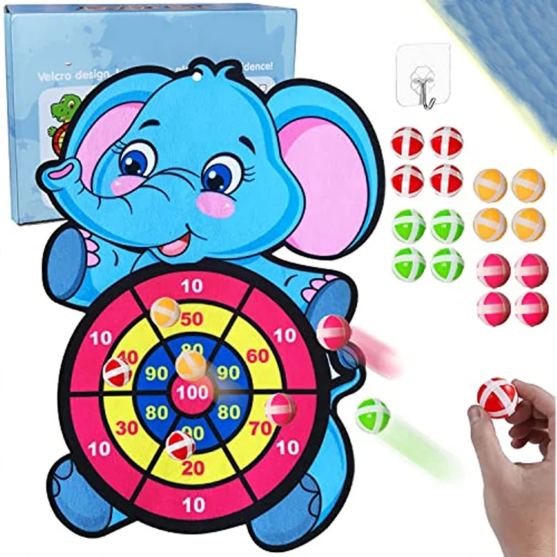 Indoor Sticky Ball Boys Christmas Child Gifts Children Cartoon Animal Dart Board Sticky Ball Family Interactive Educational Toy
Indoor Sticky Ball Boys Christmas Child Gifts Children Cartoon Animal Dart Board Sticky Ball Family Interactive Educational Toy