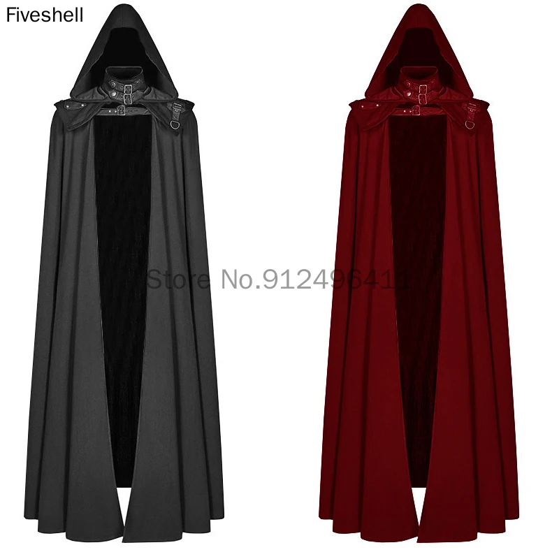 Halloween Vampire Cosplay For Unisex Solid Color Hooded Shawl+Cloak Steampunk Retro Wizard Cosplay Stage Plus Size Costume
Halloween Vampire Cosplay For Unisex Solid Color Hooded Shawl+Cloak Steampunk Retro Wizard Cosplay Stage Plus Size Costume