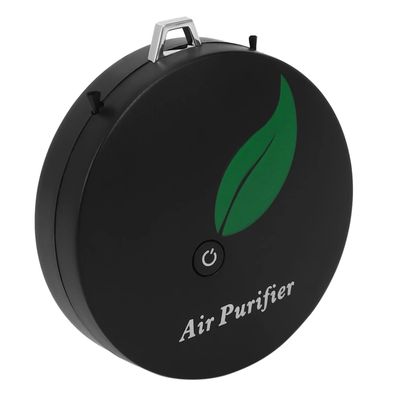 2X Personal Wearable Air Purifier Necklace Portable Air Freshner Ionizer Negative Ion Generator For Adults Kids Black
2X Personal Wearable Air Purifier Necklace Portable Air Freshner Ionizer Negative Ion Generator For Adults Kids Black