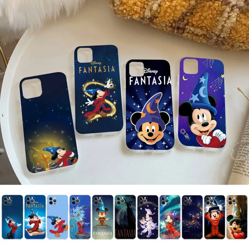 Disney Fantasia Mickey Phone Case For iPhone 14 13 12 Mini 11 Pro XS Max X XR SE 6 7 8 Plus Soft Silicone Cover
Disney Fantasia Mickey Phone Case For iPhone 14 13 12 Mini 11 Pro XS Max X XR SE 6 7 8 Plus Soft Silicone Cover