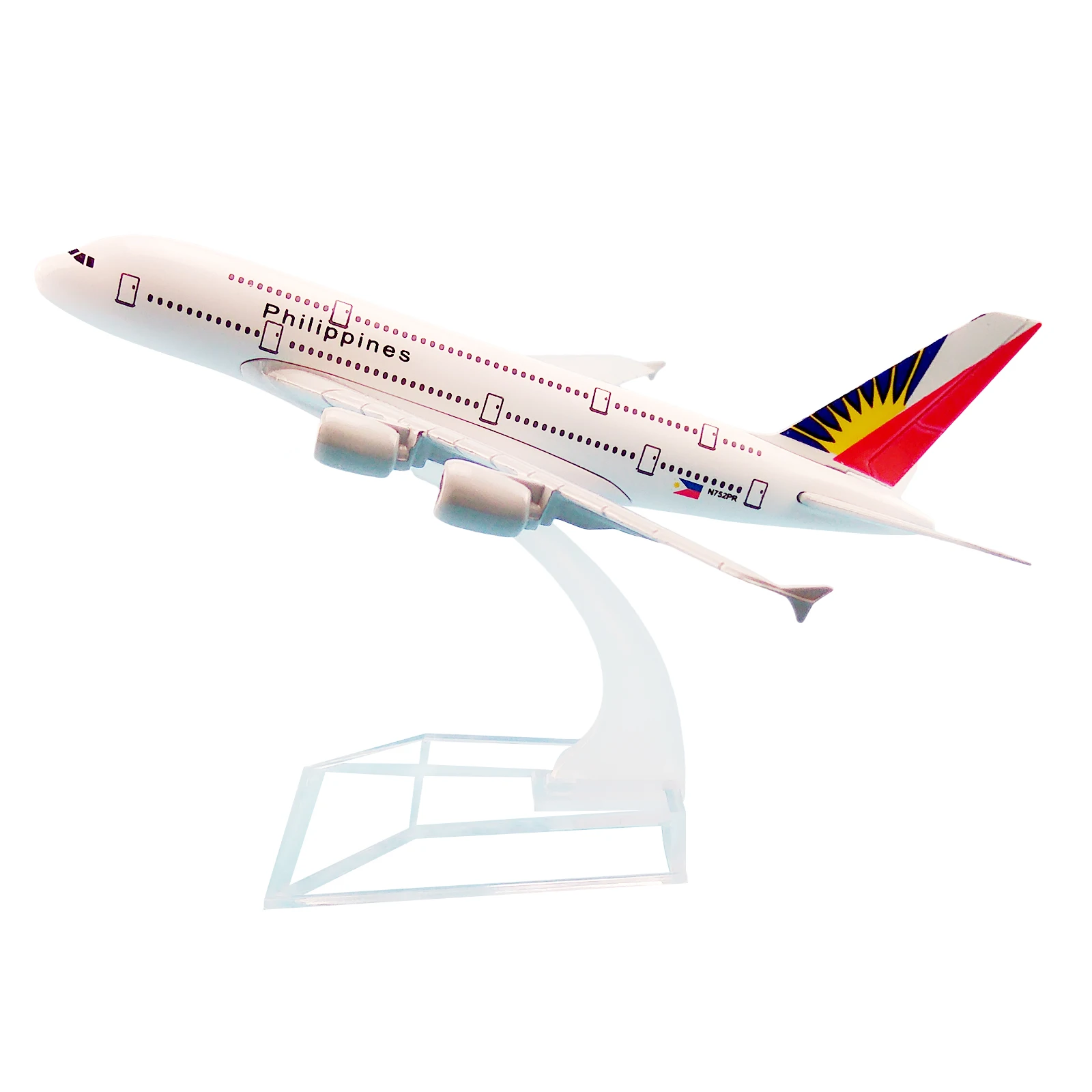 16cm Air Philippines Airlines A380 Airplane Model Philippines Airbus 380 Airways Alloy Metal Plane Model Aircraft Kids Gifts
16cm Air Philippines Airlines A380 Airplane Model Philippines Airbus 380 Airways Alloy Metal Plane Model Aircraft Kids Gifts