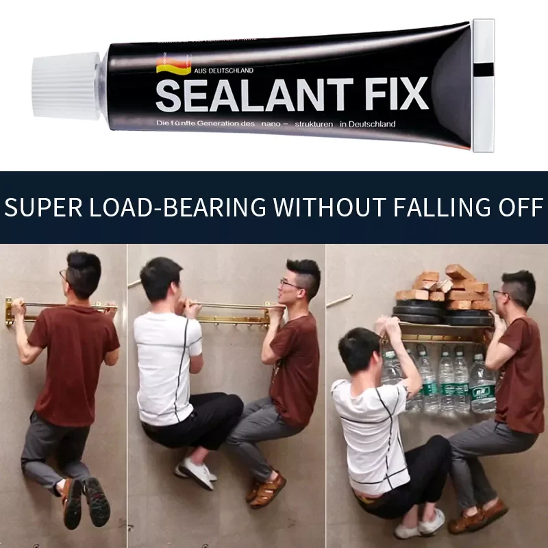 Universal Sealant Glue Super Strong Adhesive And Fast Drying Glue White Strong Quick Drying Nail Free Adhesive
Universal Sealant Glue Super Strong Adhesive And Fast Drying Glue White Strong Quick Drying Nail Free Adhesive