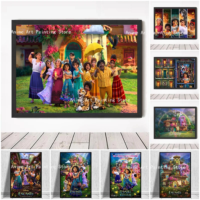 Disney Animation Movies Encanto Poster Film Prints Canvas Painting Wall Art Picture For Living Room Kids Bedroom Home Decor
Disney Animation Movies Encanto Poster Film Prints Canvas Painting Wall Art Picture For Living Room Kids Bedroom Home Decor
