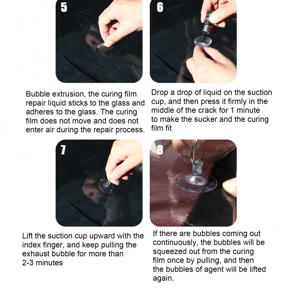 Car Windshield Crack Repair Kits Automotive Glass Nano Repair Fluid Fix Tool Polishing Glass Care Crack Scratch Maintenance
Car Windshield Crack Repair Kits Automotive Glass Nano Repair Fluid Fix Tool Polishing Glass Care Crack Scratch Maintenance