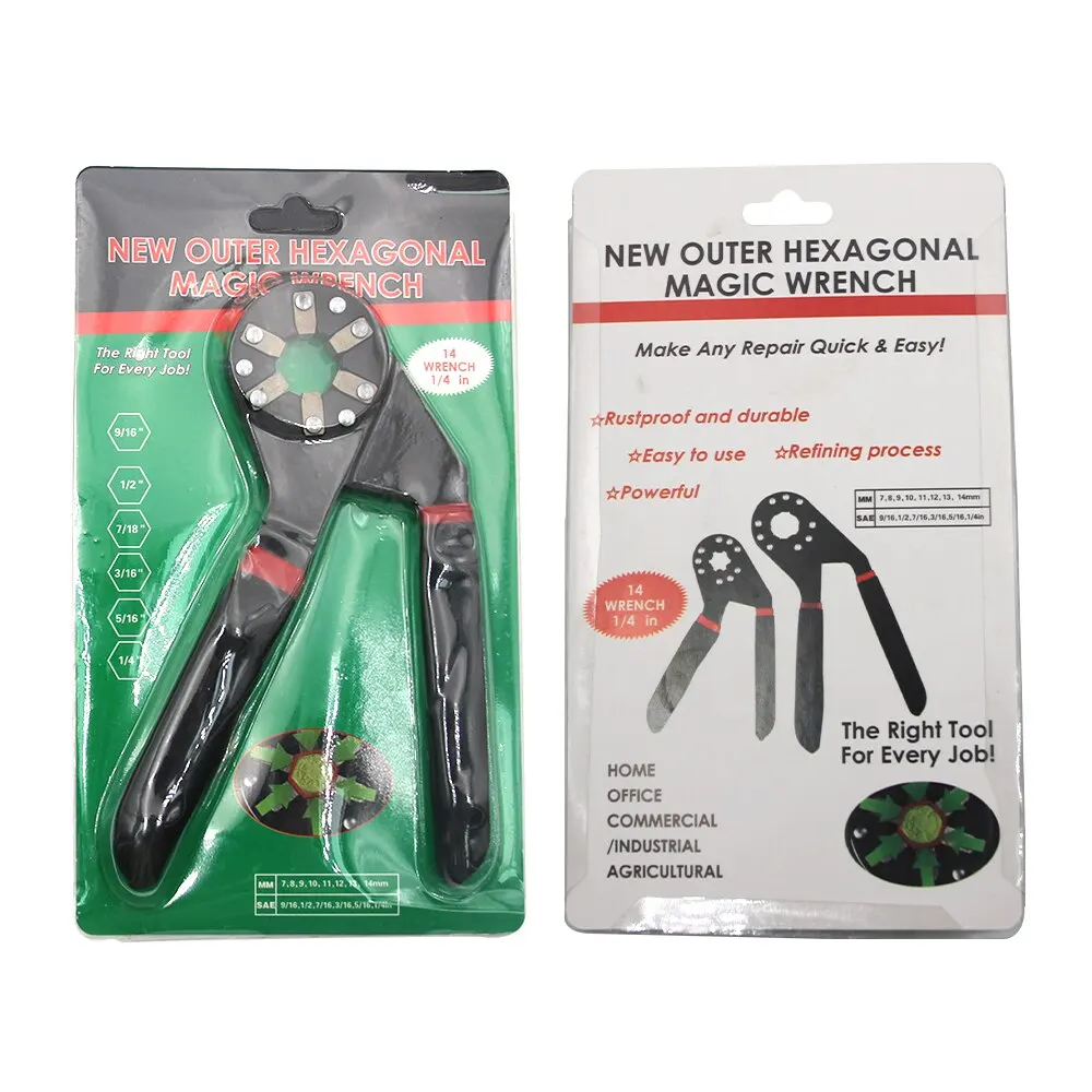 Magic Key регулируемый гаечный ключ из высокоуглеродистой стали 6/8 дюймов
Magic Key регулируемый гаечный ключ из высокоуглеродистой стали 6/8 дюймов