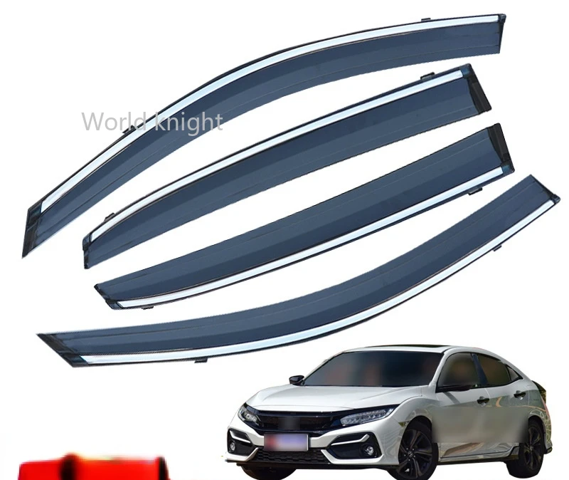 Window Visor Vent Shade Sun Rain Deflector Guard For Honda civic 10th gen 2016 2017 2018 2019 2021 Side Window Deflectors 4pcs
Window Visor Vent Shade Sun Rain Deflector Guard For Honda civic 10th gen 2016 2017 2018 2019 2021 Side Window Deflectors 4pcs