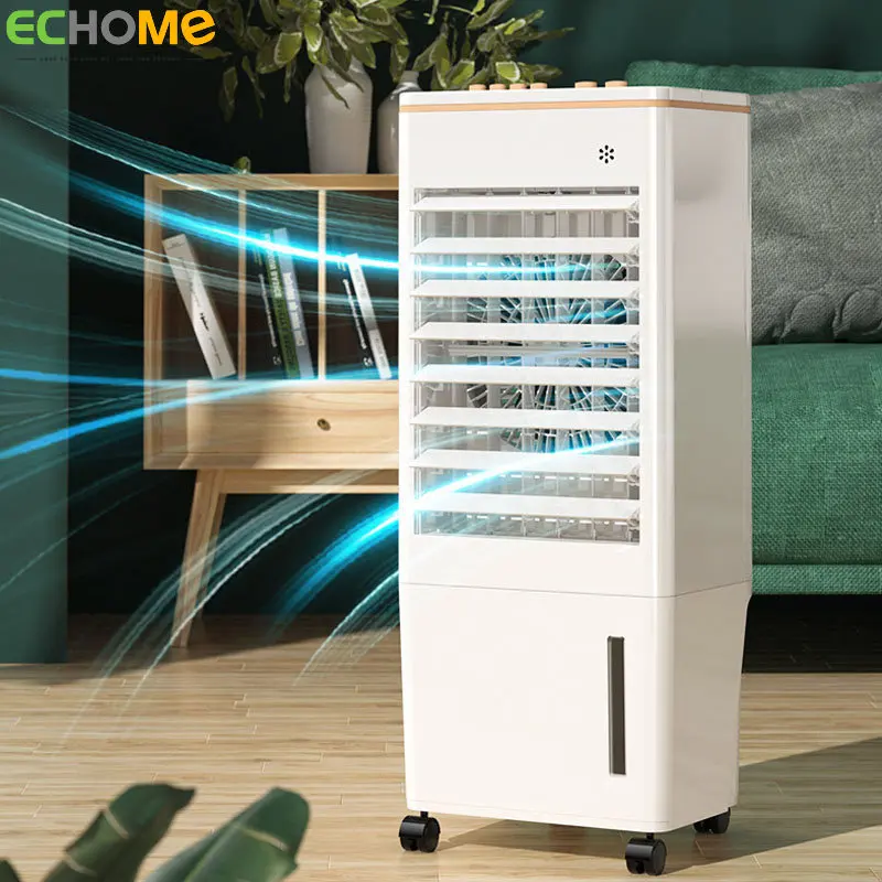 ECHOME Air conditioning fan Remote control low noise Large water tank household air cooler mobile small air conditioning fans
ECHOME Air conditioning fan Remote control low noise Large water tank household air cooler mobile small air conditioning fans