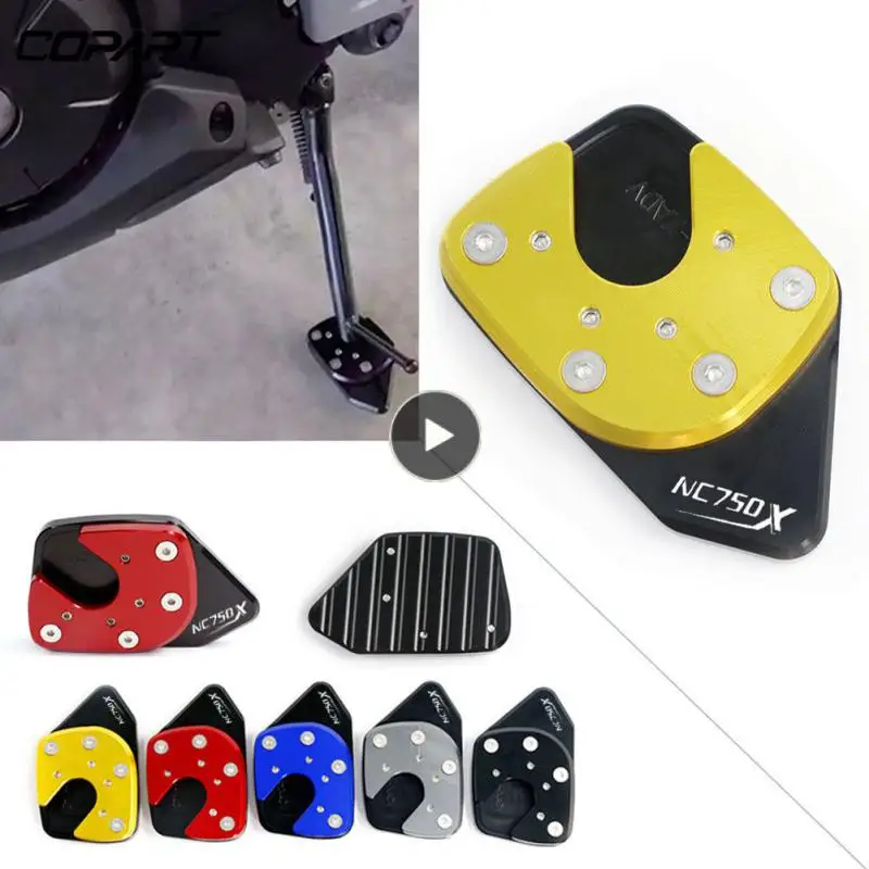 Plate Kickstand Enlarger Support Extension Universal Side Stand Pad Scooter Motorcycle Bike Kickstand Anti-skid Multicolor
Plate Kickstand Enlarger Support Extension Universal Side Stand Pad Scooter Motorcycle Bike Kickstand Anti-skid Multicolor