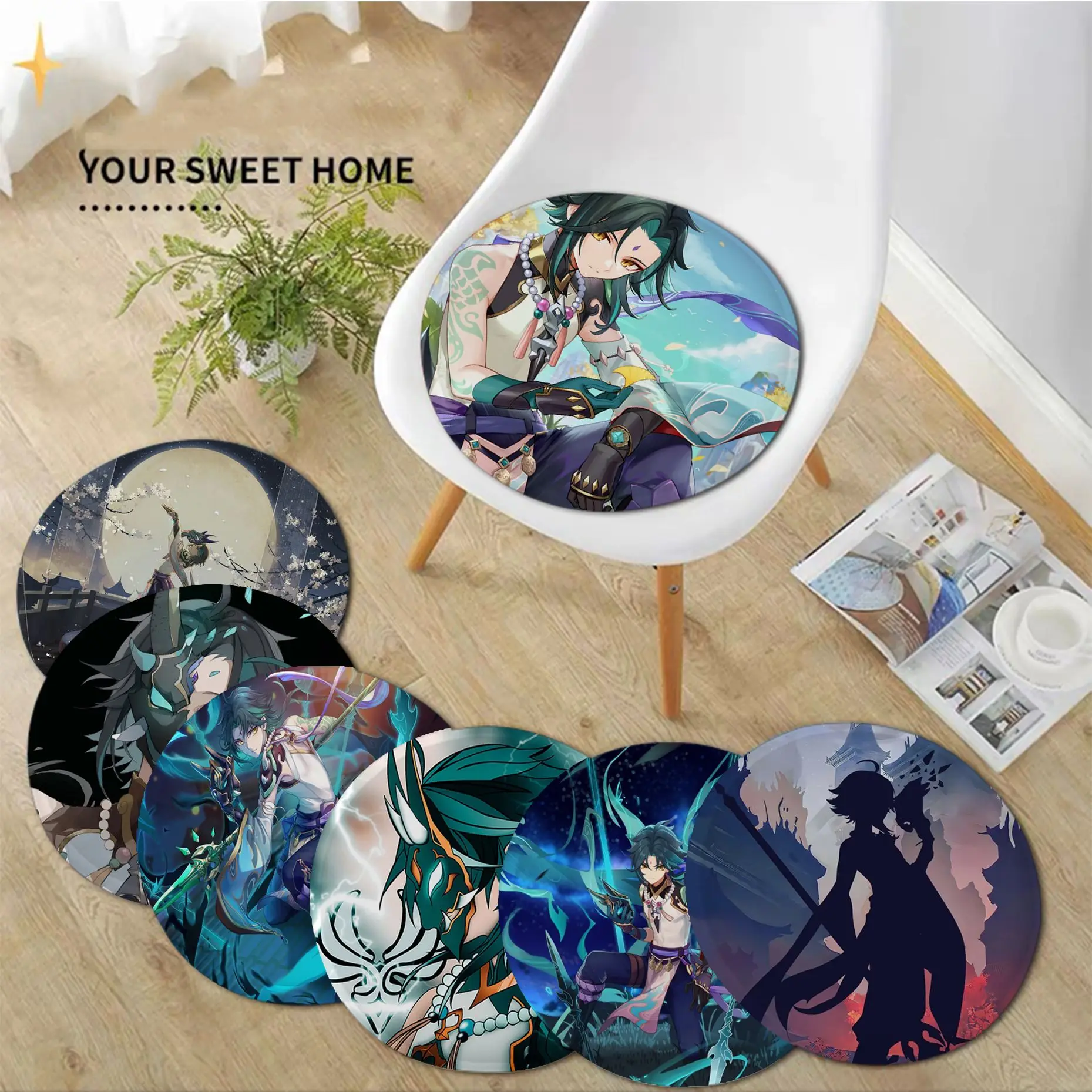 Genshin Impact Xiao Art Plush Cushion Home Back Cushion Soft Comfortable 50x50cm Stool Seat Mat
Genshin Impact Xiao Art Plush Cushion Home Back Cushion Soft Comfortable 50x50cm Stool Seat Mat