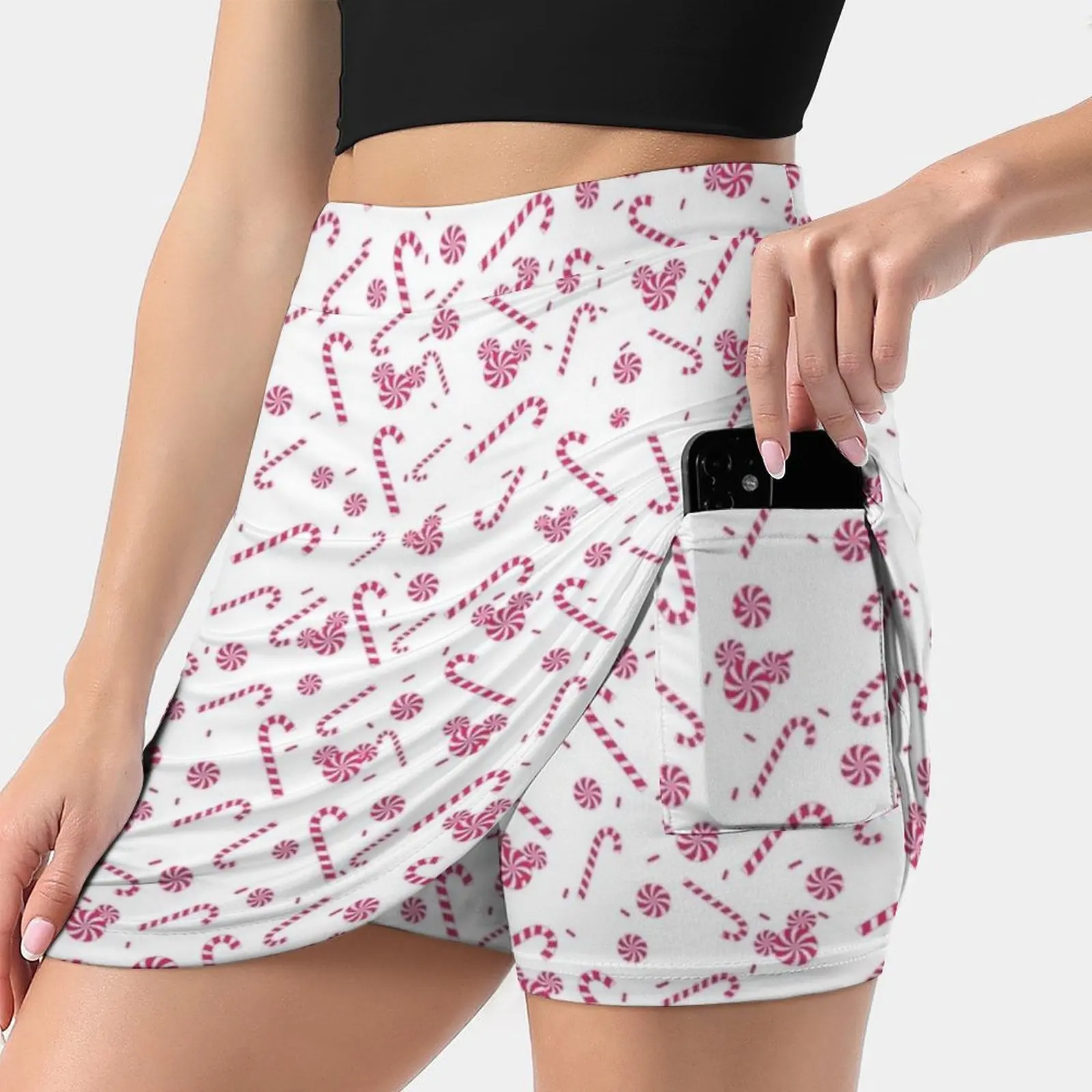 Candy Cane Women's skirt Sport Skort Skirt With Pocket Fashion Korean Style Skirt 4Xl Skirts Mickey Ears Christmas Christmas
Candy Cane Women's skirt Sport Skort Skirt With Pocket Fashion Korean Style Skirt 4Xl Skirts Mickey Ears Christmas Christmas