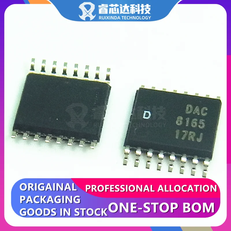 RXDNA DAC8165IDPWR TSSOP16 DAC8165 D DAC8165IDPW DAC8165ID 14 Bit Digital to Analog Converter 4 16-TSSOP original genuine
RXDNA DAC8165IDPWR TSSOP16 DAC8165 D DAC8165IDPW DAC8165ID 14 Bit Digital to Analog Converter 4 16-TSSOP original genuine