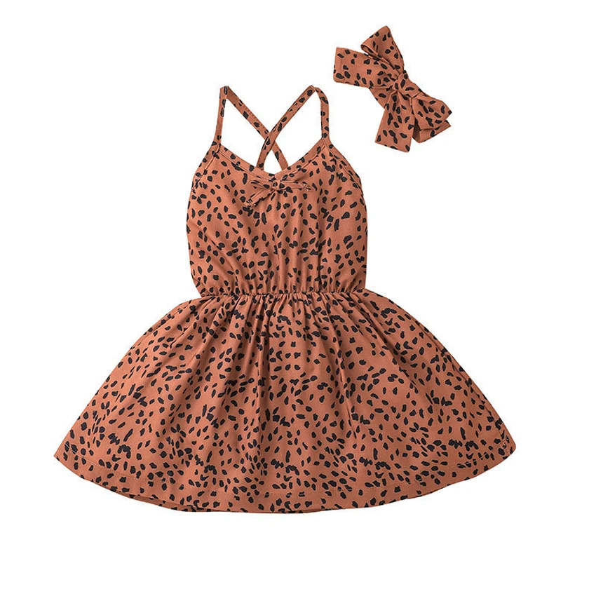 Child Girl Dress Clothes Leopard Print Camisole Dresses Casual Toddler Dresses for Girls Summer Clothing Costumes for Girls 2022
Child Girl Dress Clothes Leopard Print Camisole Dresses Casual Toddler Dresses for Girls Summer Clothing Costumes for Girls 2022