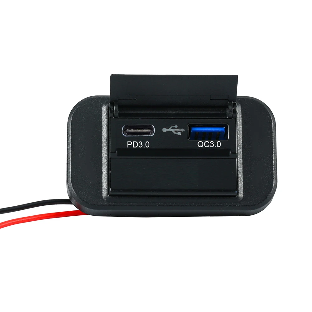 12V Car Fast Charge Sockets Dual USB Port 36W QC3.0+PD3.0 Charger Sockets Adapter Power Outlet Panel Car Electronics Accessories
12V Car Fast Charge Sockets Dual USB Port 36W QC3.0+PD3.0 Charger Sockets Adapter Power Outlet Panel Car Electronics Accessories