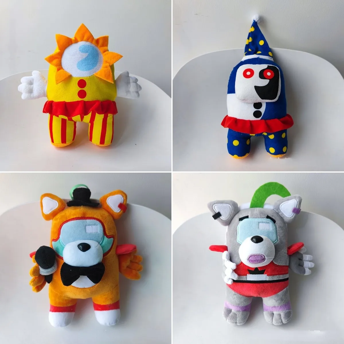Sundrop FNAF BOSS кукла и среди нас плюшевая игрушка 2022 Новинка Fnaf Sundrop плюшевые игрушки BOSS искусственная игра куклы подарок декор
Sundrop FNAF BOSS кукла и среди нас плюшевая игрушка 2022 Новинка Fnaf Sundrop плюшевые игрушки BOSS искусственная игра куклы подарок декор