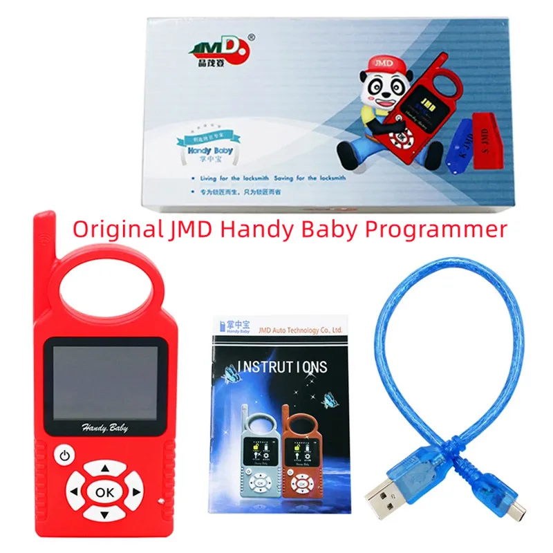 Original JMD V9.0.6 Handy Baby Car Key Copy Auto Key Programmer for 4D/46/48 King Red Chip Multi Language
Original JMD V9.0.6 Handy Baby Car Key Copy Auto Key Programmer for 4D/46/48 King Red Chip Multi Language