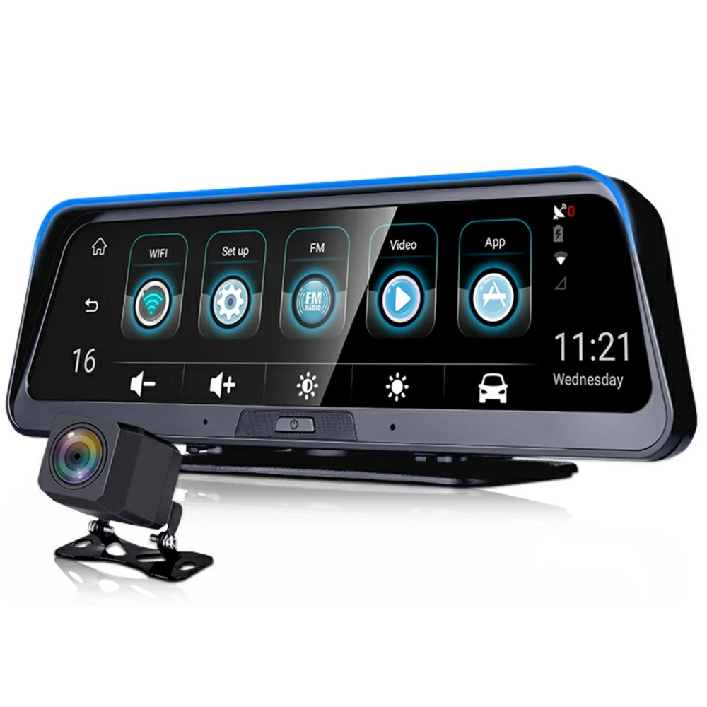 10" Streaming 4G ADAS Smart dash cam Android GPS Navigation FHD 1080P Car video dual camera WiFi Remote Live monitoring
10" Streaming 4G ADAS Smart dash cam Android GPS Navigation FHD 1080P Car video dual camera WiFi Remote Live monitoring