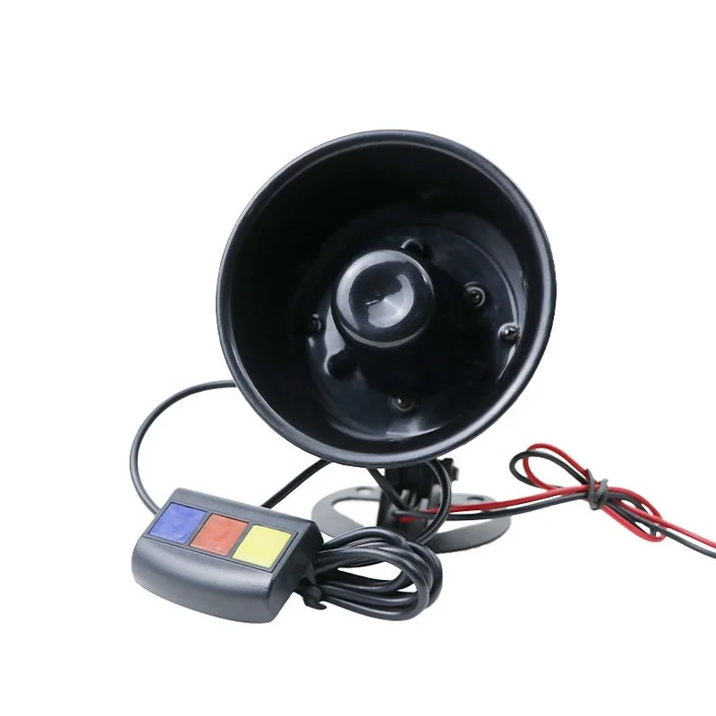 Car 3 Tone Loud Horn Speaker Motorcycle Megaphone Traditional Hooter Ringing Fire Alarm Wailing Ambulance Blaring Police Siren
Car 3 Tone Loud Horn Speaker Motorcycle Megaphone Traditional Hooter Ringing Fire Alarm Wailing Ambulance Blaring Police Siren