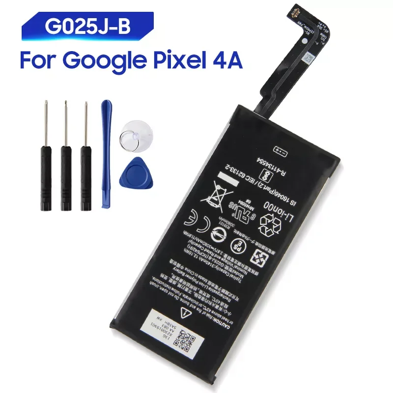 Original Replacement Battery For Google Pixel 4A 4G G025J-B Genuine Battery 3080mAh
Original Replacement Battery For Google Pixel 4A 4G G025J-B Genuine Battery 3080mAh