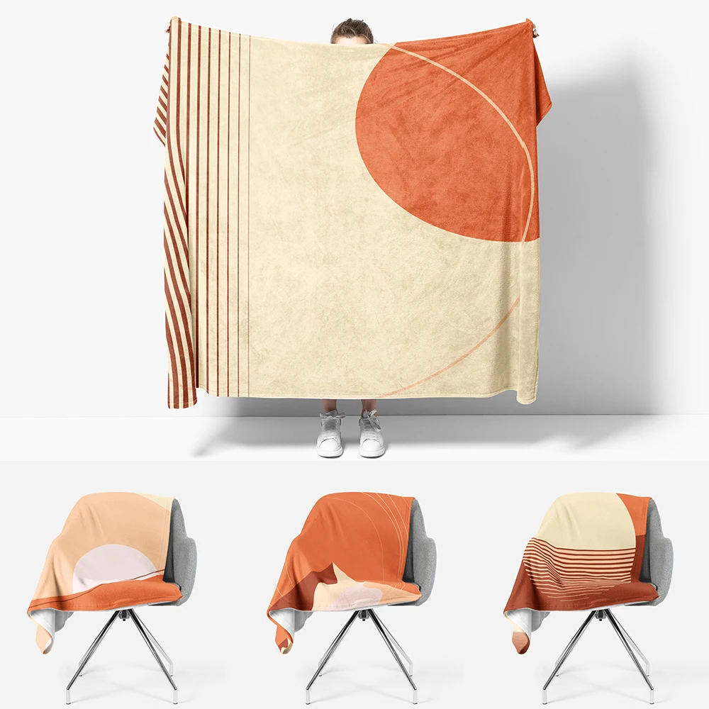Orange Sunset Autumn Blankets for Beds Geometric Abstract Happy Nappers Baby Double Blanket Beach Cover Winter Summer Thermal
Orange Sunset Autumn Blankets for Beds Geometric Abstract Happy Nappers Baby Double Blanket Beach Cover Winter Summer Thermal