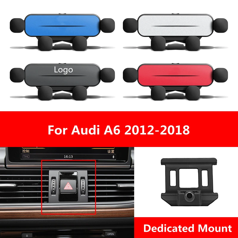 Car Mobile Phone Holder Smartphone Holder Air Outlet Clip Air Vent Mount GPS Stand For Audi A6 C8 C7 C6 C5 2012-2021 Accessories
Car Mobile Phone Holder Smartphone Holder Air Outlet Clip Air Vent Mount GPS Stand For Audi A6 C8 C7 C6 C5 2012-2021 Accessories