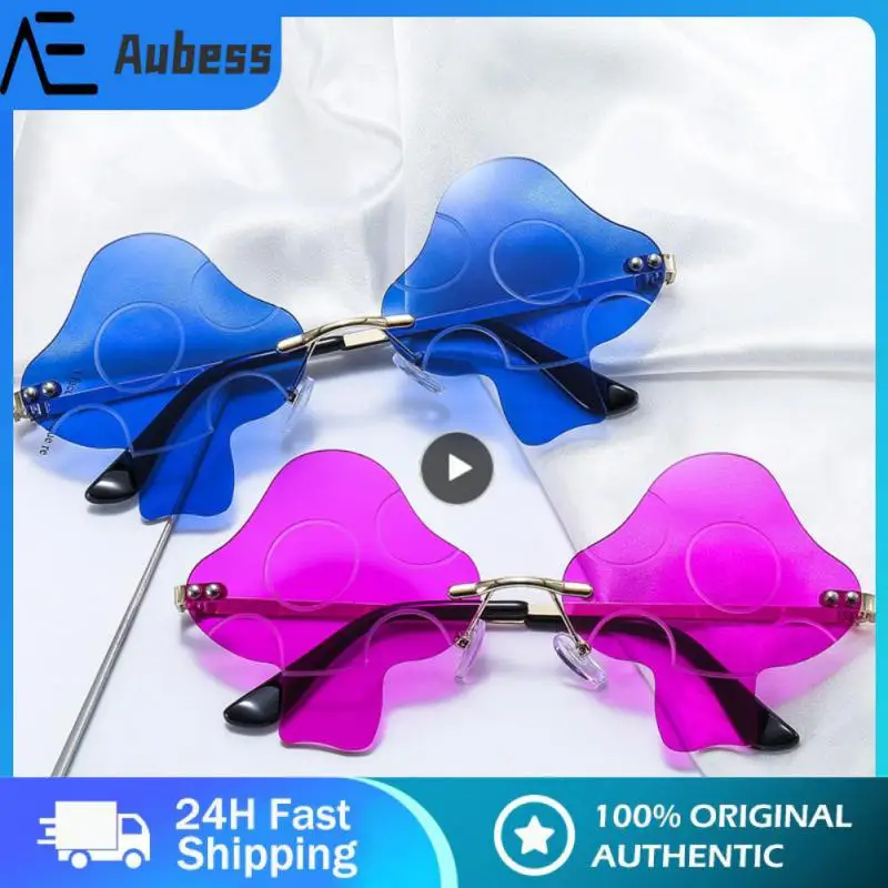 Summer Gradient Lens Mushroom Frame Sunglasses Decor Eyeglasses Uv-anti Sun Glasses Sunscreen Party Sunshade 2023 Summer
Summer Gradient Lens Mushroom Frame Sunglasses Decor Eyeglasses Uv-anti Sun Glasses Sunscreen Party Sunshade 2023 Summer