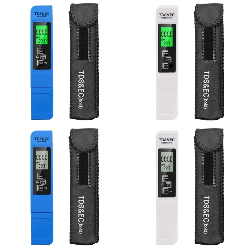 Цифровой измеритель температуры TDS & EC, тестовый инструмент для питьевой воды, аквариумов, Прямая поставка
Цифровой измеритель температуры TDS & EC, тестовый инструмент для питьевой воды, аквариумов, Прямая поставка