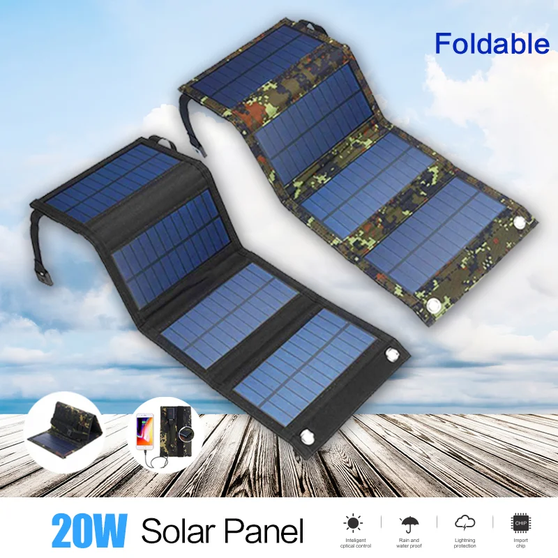 20W Solar panel 5V USB Portable Foldable Waterproof For Cell Phone Power Bank Battery Charger Outdoor Camping Hiking Fishing
20W Solar panel 5V USB Portable Foldable Waterproof For Cell Phone Power Bank Battery Charger Outdoor Camping Hiking Fishing