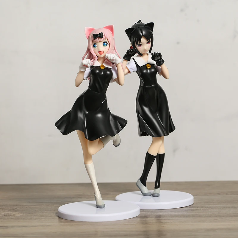 Kaguya sama: Love Is War Shinomiya Kaguya Fujiwara Chika PVC Figures Toys 2pcs/set For Gift
Kaguya sama: Love Is War Shinomiya Kaguya Fujiwara Chika PVC Figures Toys 2pcs/set For Gift