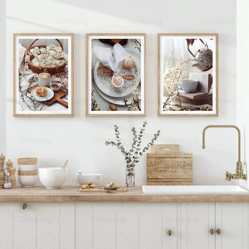 Tea Bread Eggs Food Canvas Painting Modern Wall Art Picture for Kitchen Decor Nordic Poster and Print for Living Home Decoration
Tea Bread Eggs Food Canvas Painting Modern Wall Art Picture for Kitchen Decor Nordic Poster and Print for Living Home Decoration