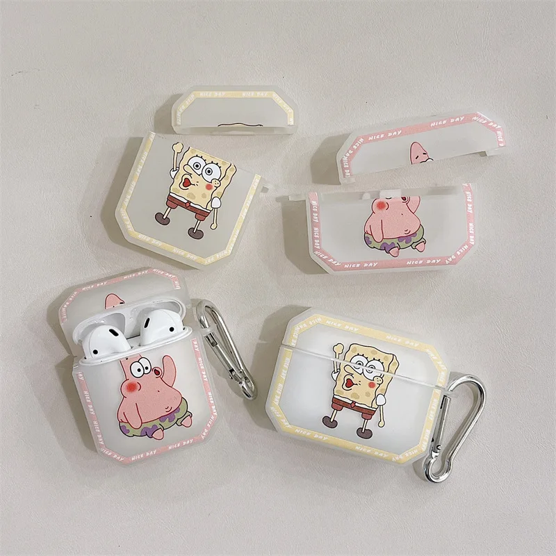 Spongebob Squarepants Patrick Sta Kawaii Cartoon Airpods Pro Headset Case Apple 1/2/3 Generation Wireless Bluetooth Headset Case
Spongebob Squarepants Patrick Sta Kawaii Cartoon Airpods Pro Headset Case Apple 1/2/3 Generation Wireless Bluetooth Headset Case