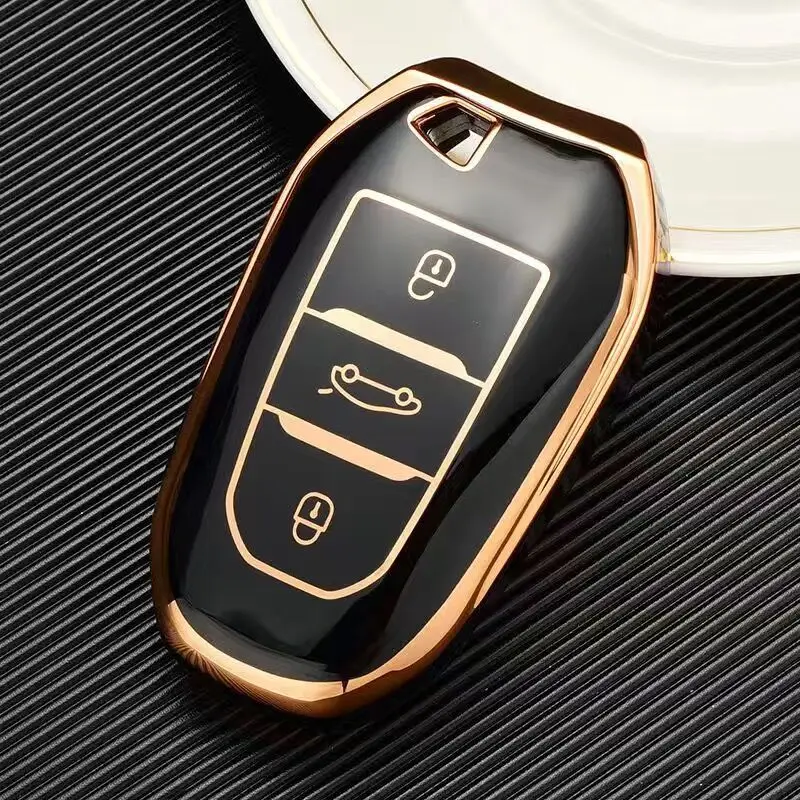 New TPU Car Remote Key Case Cover Shell For Peugeot 308 408 508 2008 3008 4008 5008 Citroen C4 C4L C6 C3-XR Picasso DS3 DS4 DS5
New TPU Car Remote Key Case Cover Shell For Peugeot 308 408 508 2008 3008 4008 5008 Citroen C4 C4L C6 C3-XR Picasso DS3 DS4 DS5