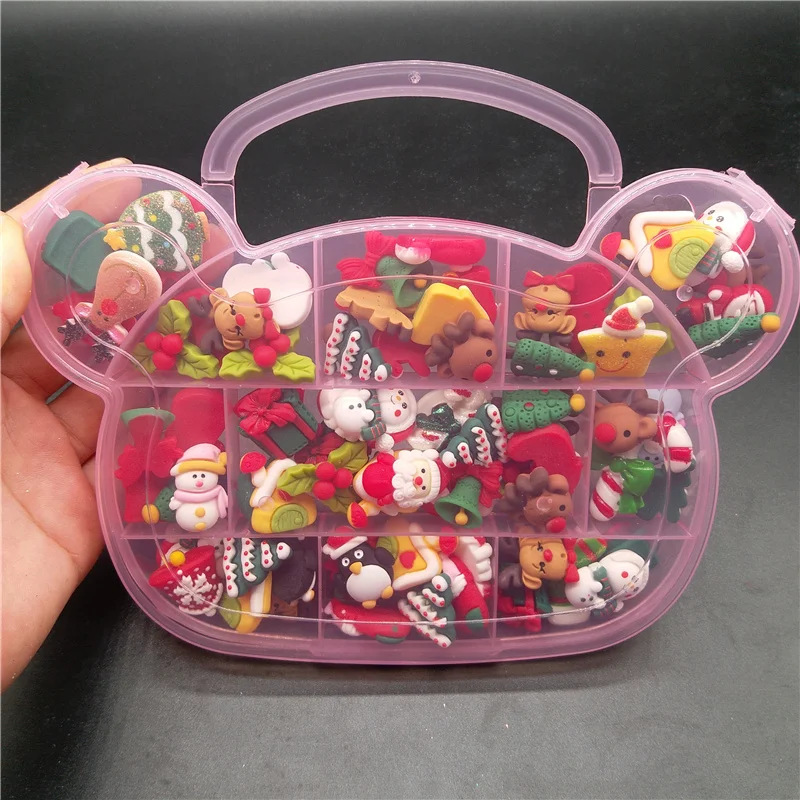 80pcs/100pcs Mixed 3D Resin Kawaii Nail Art Charms Cute Pink Box Christmas Nail Supplies Free Shipping DIY Gel Nail Decor Access
80pcs/100pcs Mixed 3D Resin Kawaii Nail Art Charms Cute Pink Box Christmas Nail Supplies Free Shipping DIY Gel Nail Decor Access
