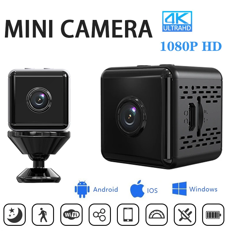 Surveillance Cameras with Wifi Video Recorder Wireless Outdoor Security Protection Alarms Home Usb Videcam Miniature Mini Camera
Surveillance Cameras with Wifi Video Recorder Wireless Outdoor Security Protection Alarms Home Usb Videcam Miniature Mini Camera