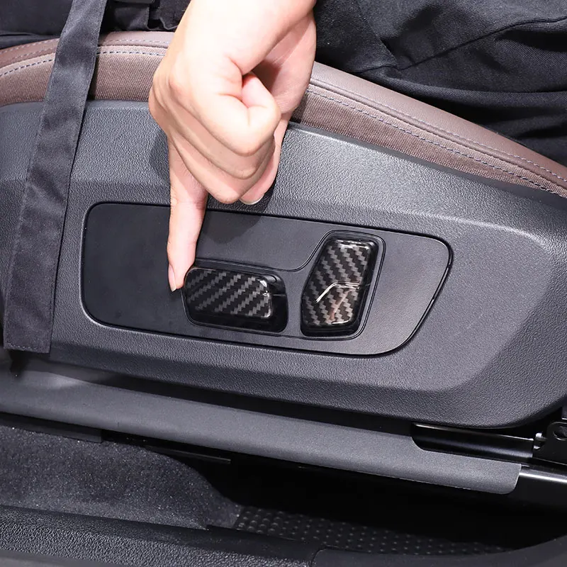 For BMW X1 U11 2023-2024 ABS Carbon Fiber Car Seat Adjust Button Cover Trim Sticker Car Accessories
For BMW X1 U11 2023-2024 ABS Carbon Fiber Car Seat Adjust Button Cover Trim Sticker Car Accessories
