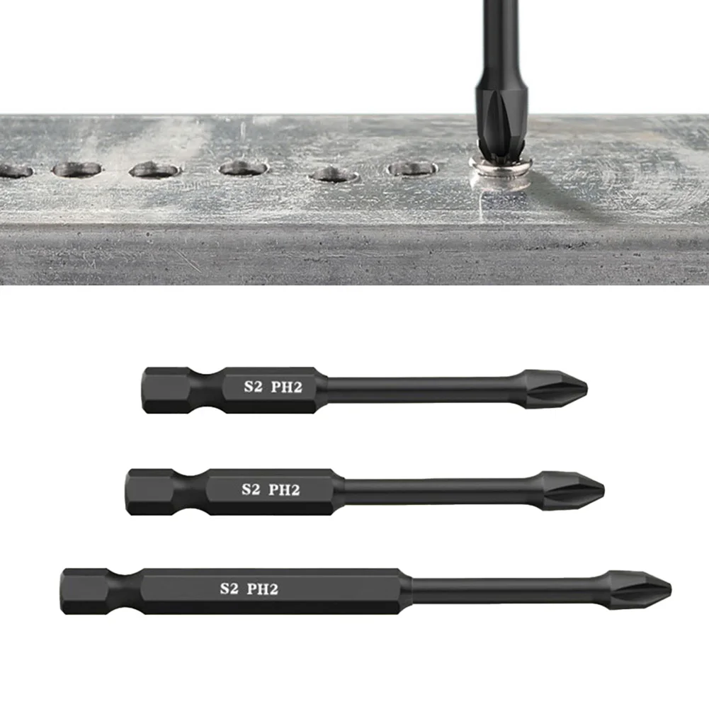 3pcs Magnetic Cross Screwdriver PH2 Batch Head 65/70/90mm Drill Bit For Electric Strong Impact Drill Power Tools Accessories
3pcs Magnetic Cross Screwdriver PH2 Batch Head 65/70/90mm Drill Bit For Electric Strong Impact Drill Power Tools Accessories